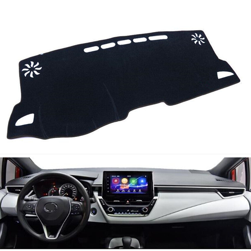 For 2020 for Corolla Black DashMat Dashboard Cover Dash Cover Mat v