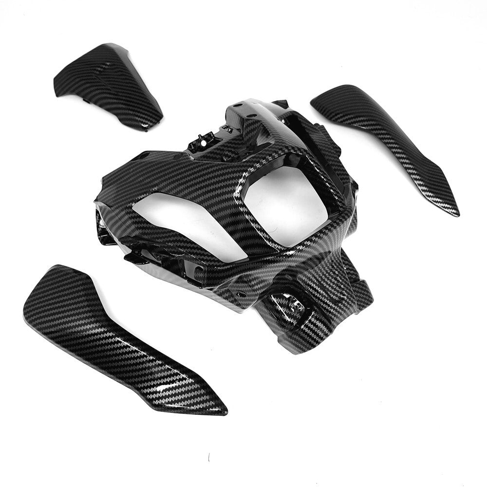for YAMAHA 2012-2023 MT-07 Carbon Fiber Front Headlight Cover Guard Fairing Kit