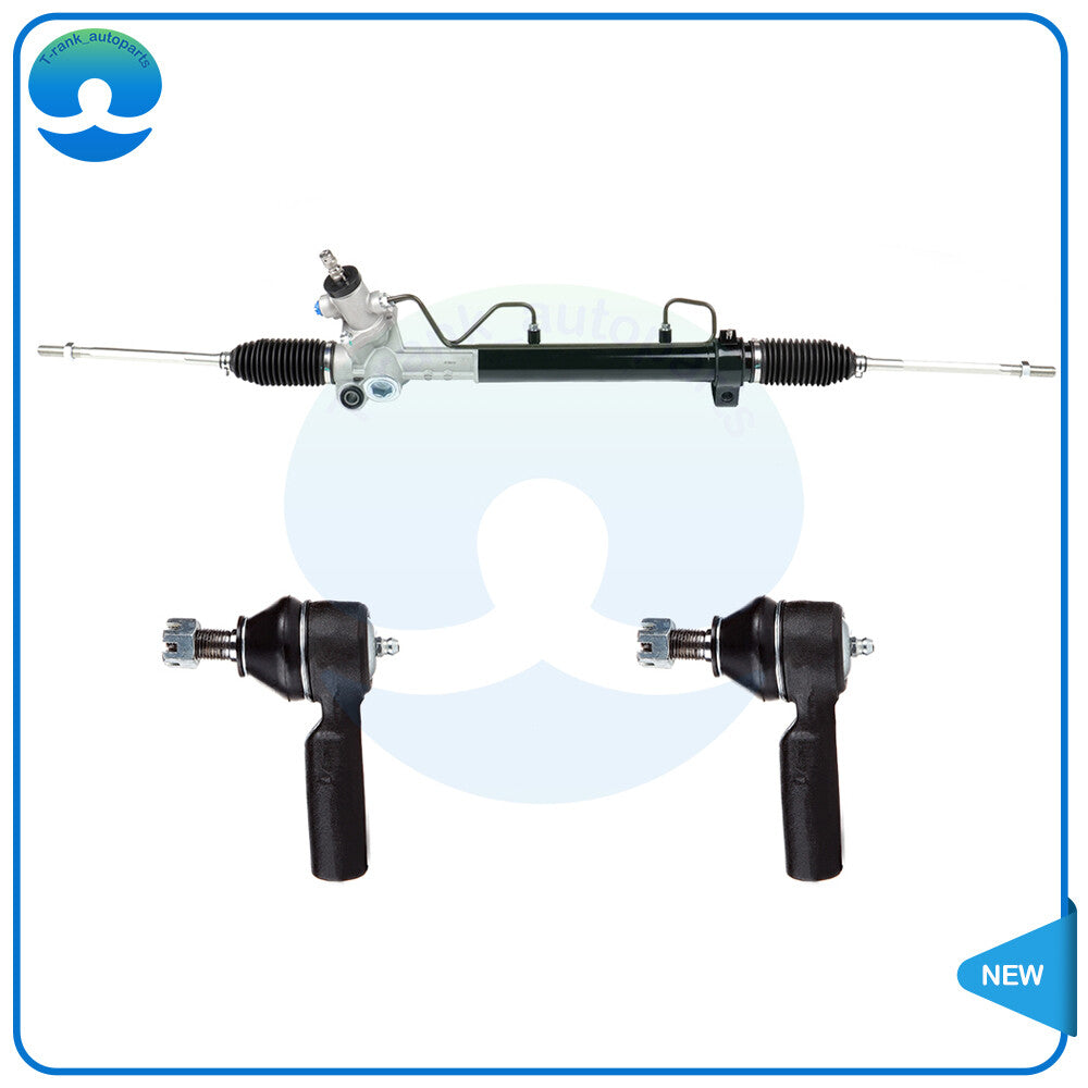 3Pcs Complete Power Steering Rack and Pinion Assembly for 1992-2001 for Toyota for Camry