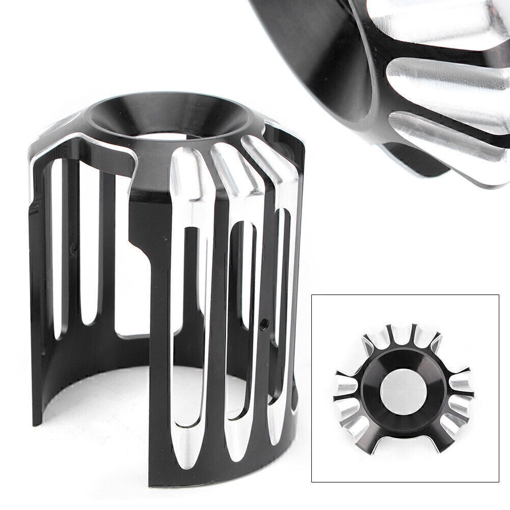 CNC Aluminum Oil Filter Cover Cap Black Fit for Harley Davidson Electra Glide Q