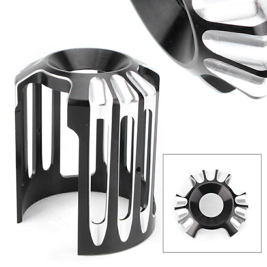 CNC Aluminum Oil Filter Cover Cap Black Fit for Harley Davidson Electra Glide Q