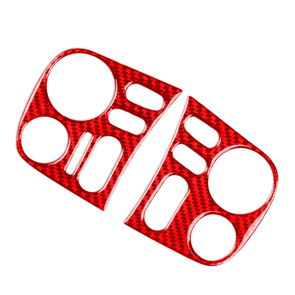 Interior Driver Side Dashboard Cover Trim for Honda S2000 2004-2009 RHD 2pcs Red