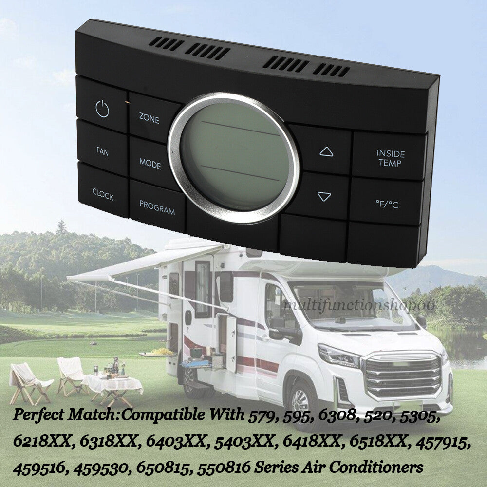 3314082.000 RV Multi-Zone Comfort Control Center II Thermostat Black 10 Buttons Q