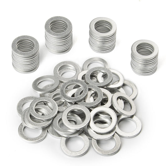 100PCS Oil Drain Plug Crush Washer Gasket 94109-14000 for HONDA for CIVIC CR-V for ACURA Q