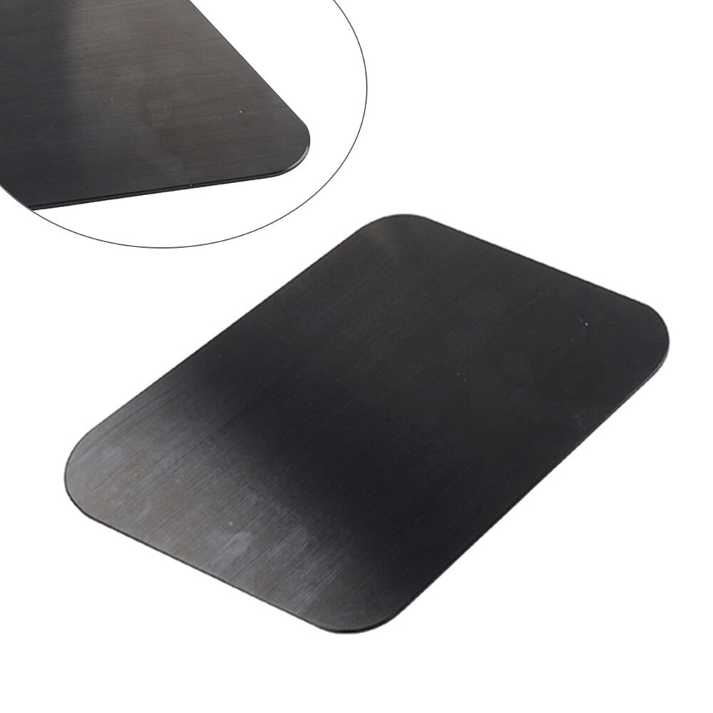 Motorcycle DIY license Number Plate Parallelogram 2.5mm Aluminum Black