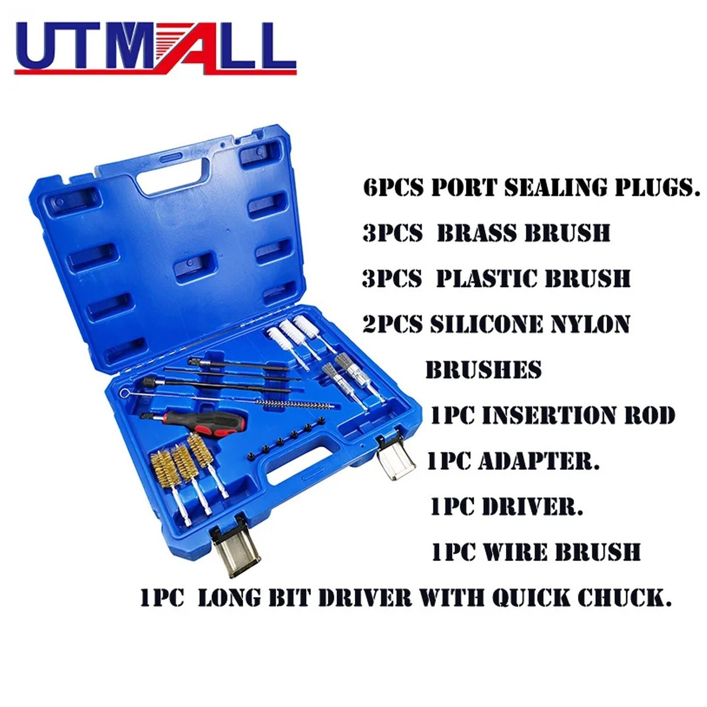 19 Diesel Injector for Seat Knife Cleaner Kit - Universal Injector Cleaning Tool