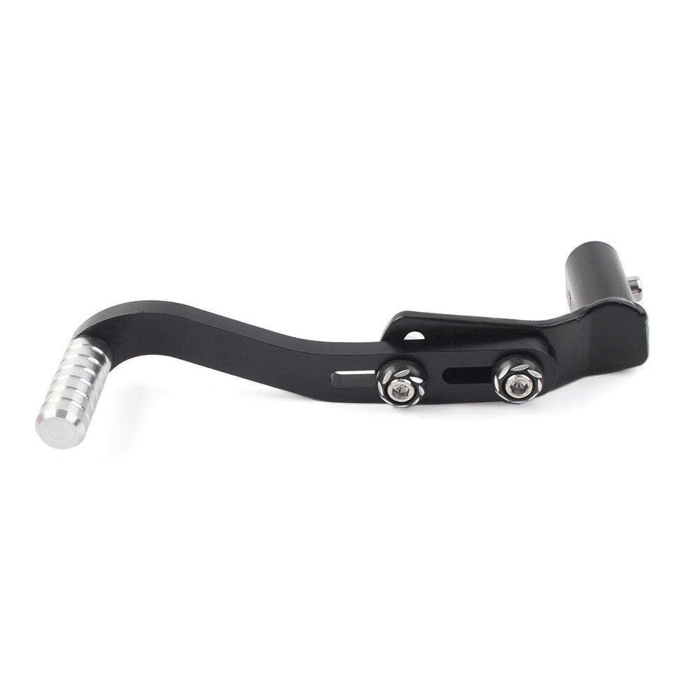Universal Motorcycle CNC Aluminum Gear Shift Lever Footrest Pedal Shifter Black Q