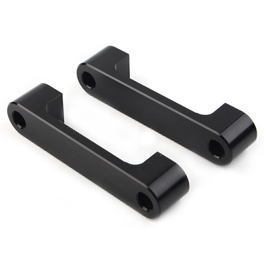 Fit for Harley Touring 1996-2013 97 Black Wrap Front Fender Brackets Spacers 30 Inch Q