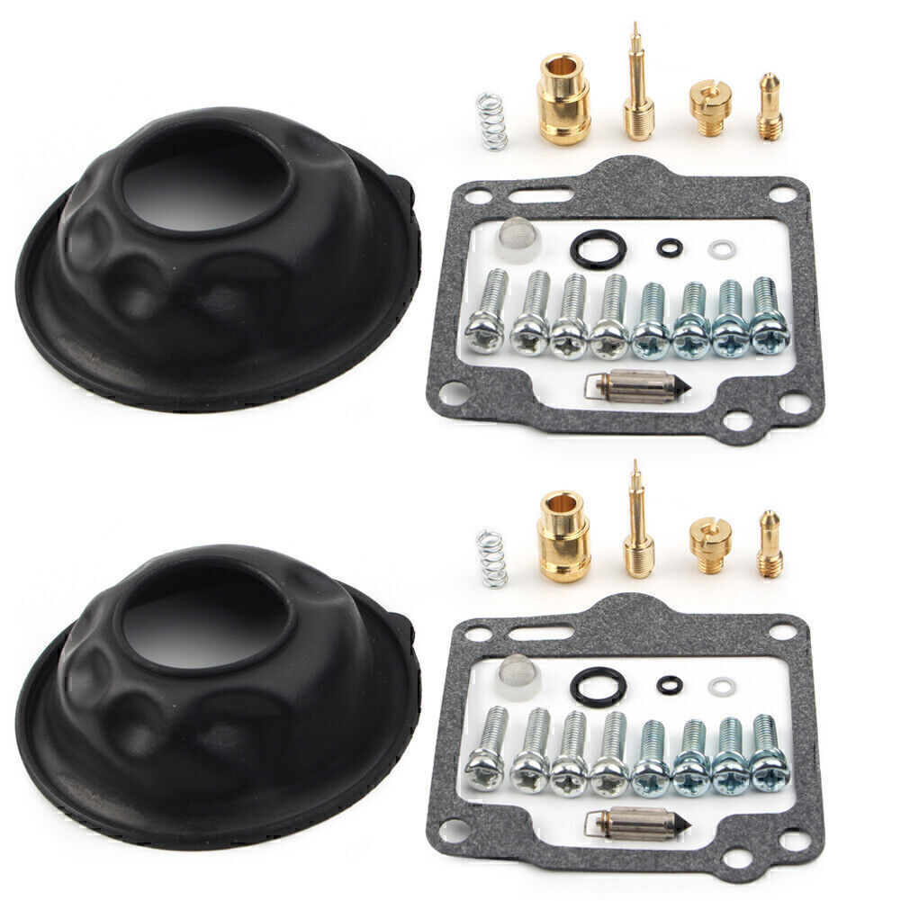 for Yamaha XV750 Virago 750 1988-97 Carburetor Carb Repair Plunger Diaphragm Kit Q