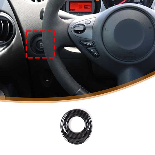 Carbon Fiber Center Console Cup Holder Panel Cover for Alfa Romeo Giulia 2017 - 19- v