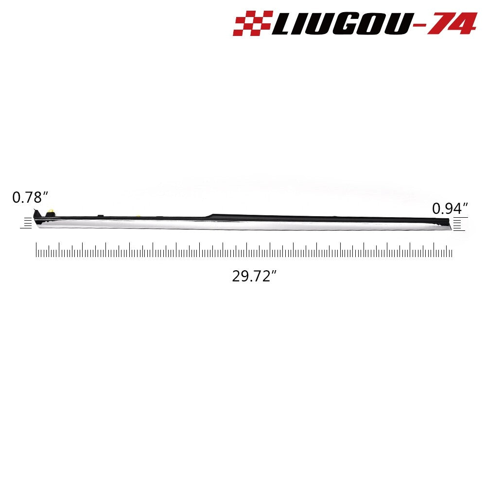 Fits 2015 - 17 for Hyundai Sonata Right Side Fender for CHRome Trim Molding Trim LG- v