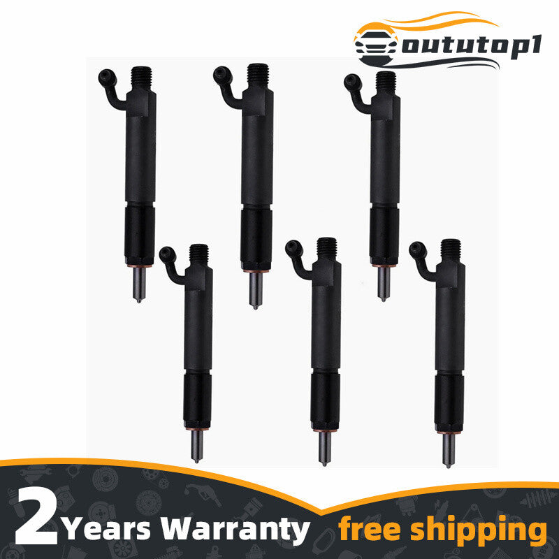 6 fuel injectors for Caterpillar CAT 3046 excavator 315C 315CL E315C 227-1028 Q