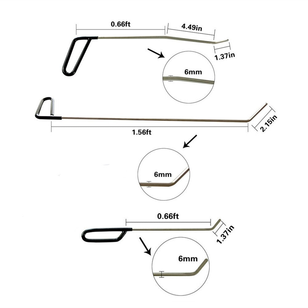 Paint- DENT Removal Tools, Hail DENT Removal Tool, Tooth Repair KIT v
