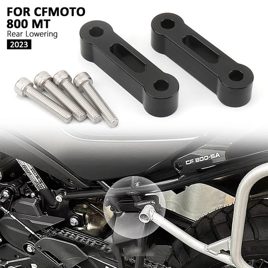 CFMOTO 800MT Rear Footrests for Seat Passenger Pedals Lowering 20mm Bracket Kits