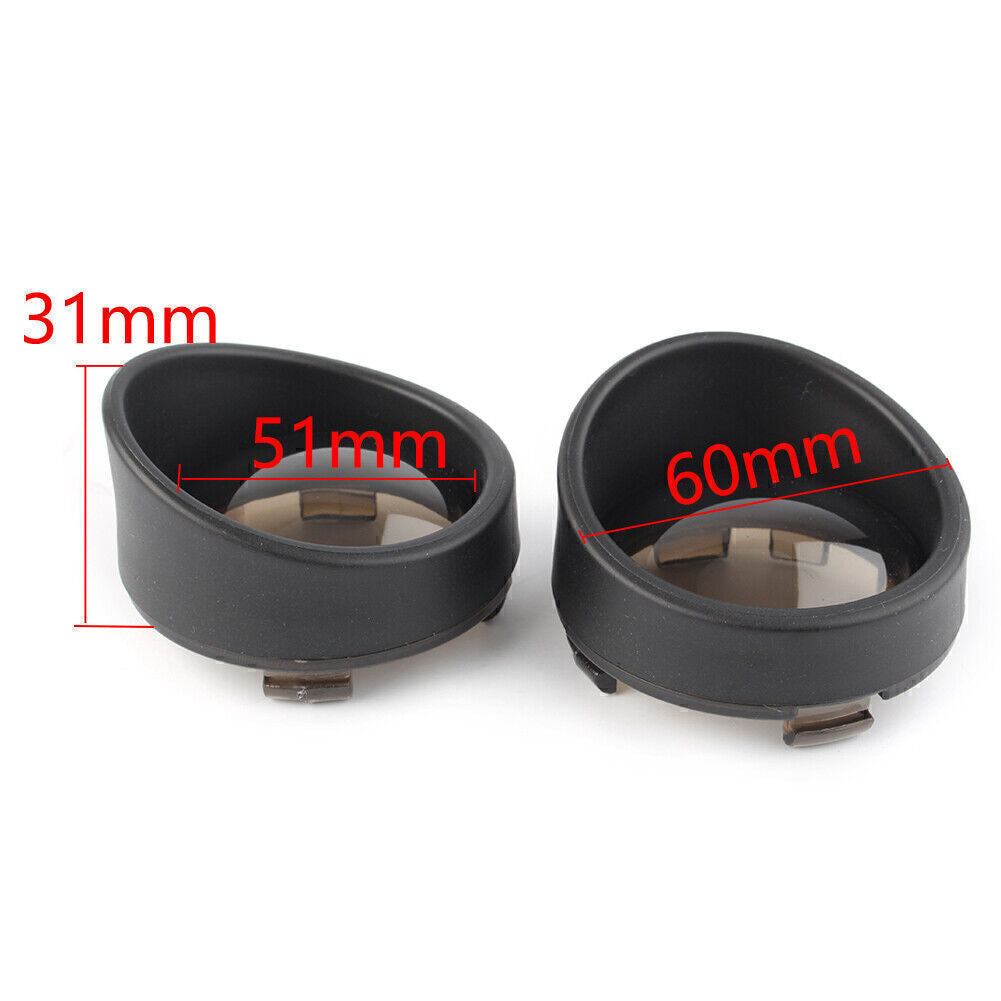 Fit for Harley Dyna FXD Softail FLST FXST Plastic Turn Signal Light Lens White