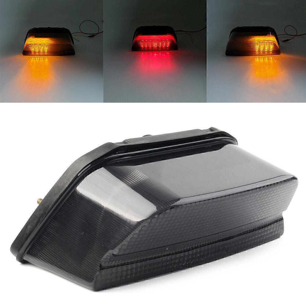 Rear LED Tail Light Brake Turn Signals for Kawasaki ZRX1100 ZRX1200 1999-2004