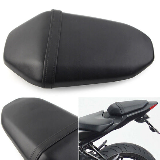 Black Rear Pillion Passenger for Seat Pillion Pad for Yamaha MT07 MT-07 2018-2019 Q