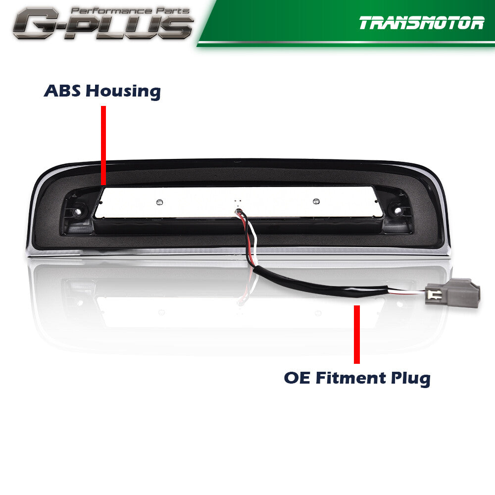 Fit For 2014-2018 Silverado for Sierra 1500 Third Brake Light Type-X Halo
