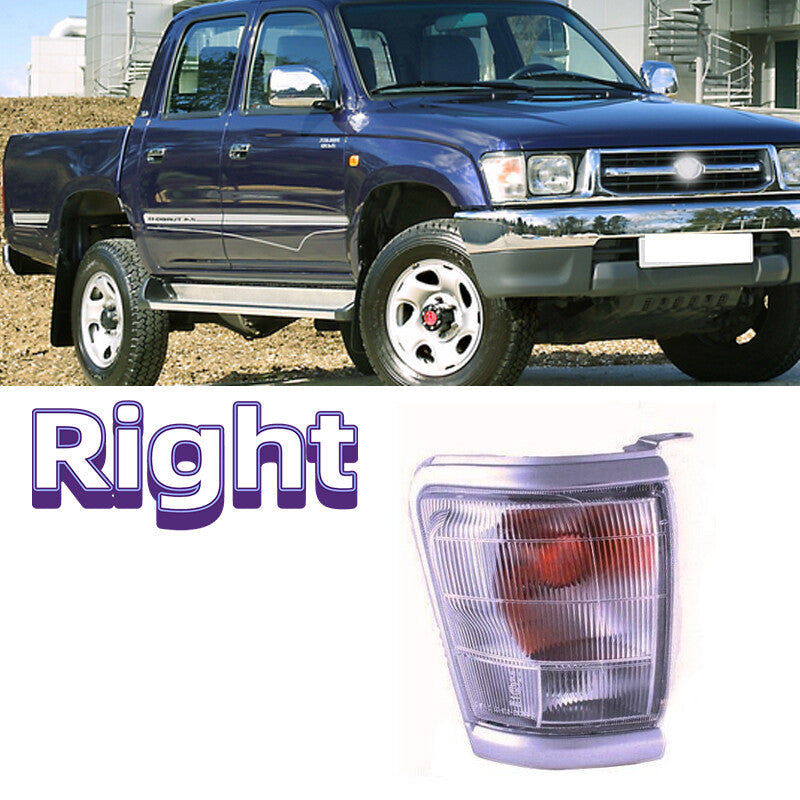 for Toyota Hilux 1997-2001 Headlight Right turn signal light chormed trim