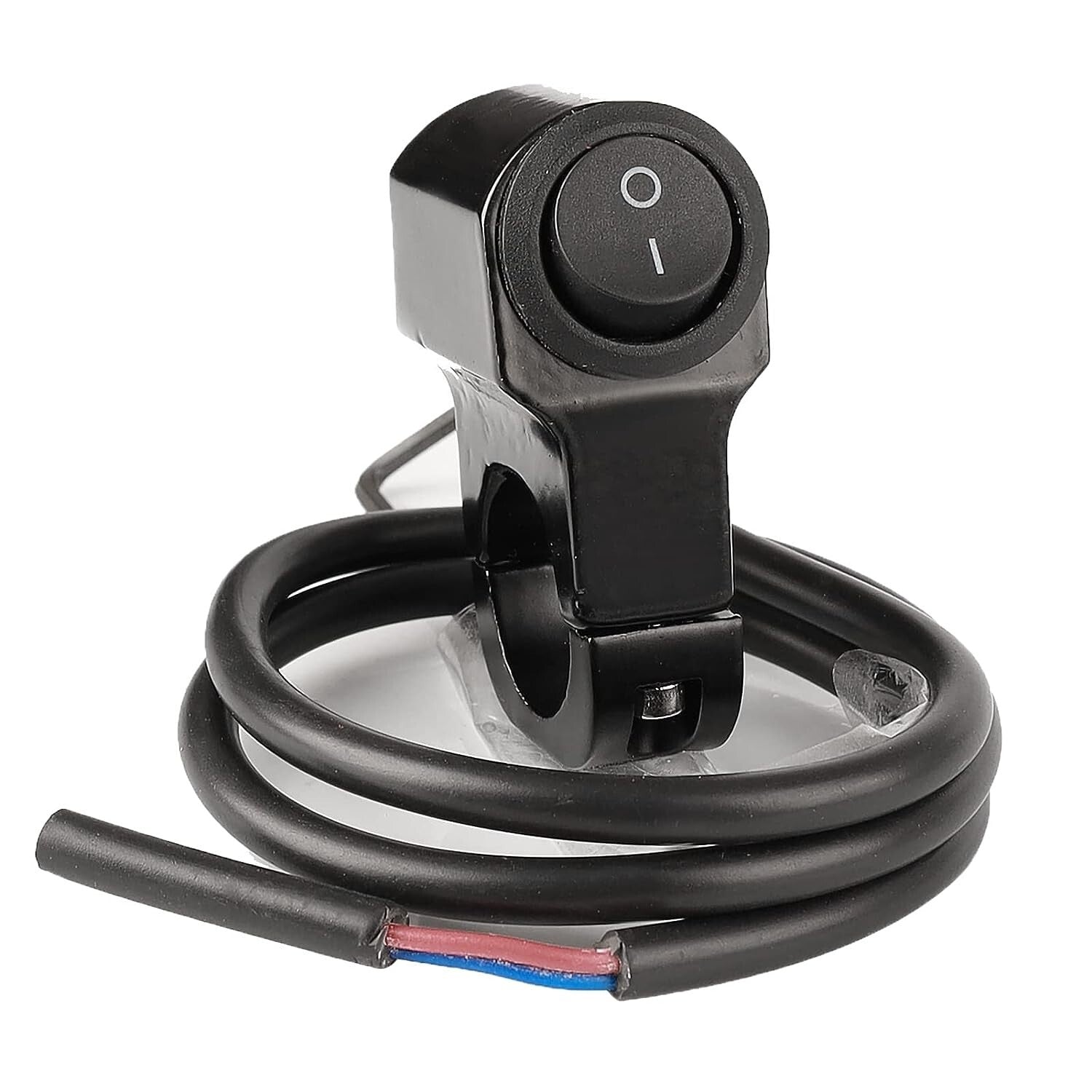 12V Motorcycle Switch Handlebar 22mm for Fog Light Brake Handlebar Switch black