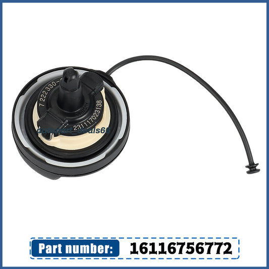 Fuel Gas Tank Filler Cap for BMW 128i 135i 320i 323i 325i 328i 330i 16116756772 Q