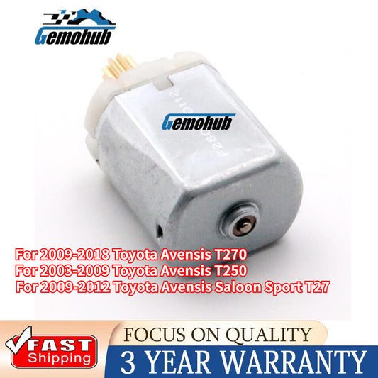 Fuel Filler Cap Actuator Motor For 03-18 for Toyota Avensis T250 T270 Saloon Sport