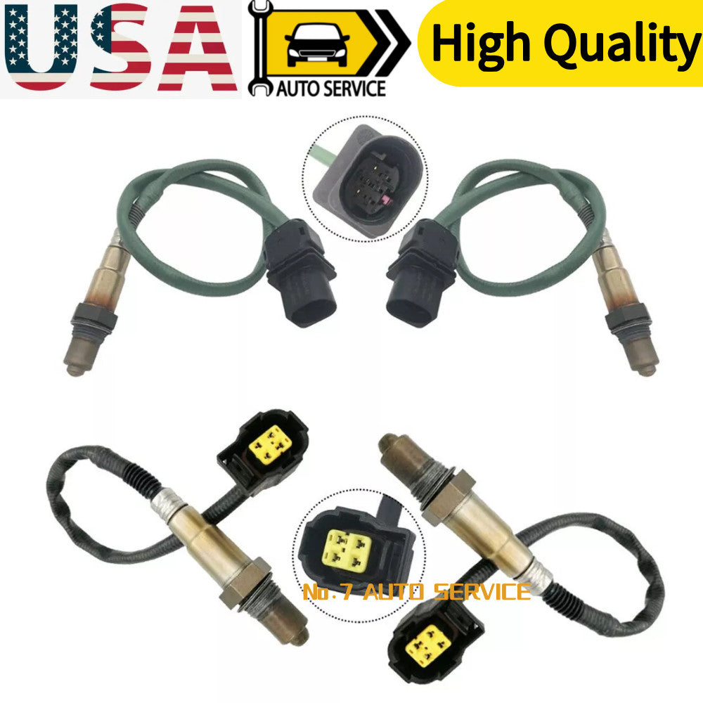 Set(4) Up+Downstream Oxygen Sensor for Mercedes-Benz C300 CL550 E350 GLK350 ML63