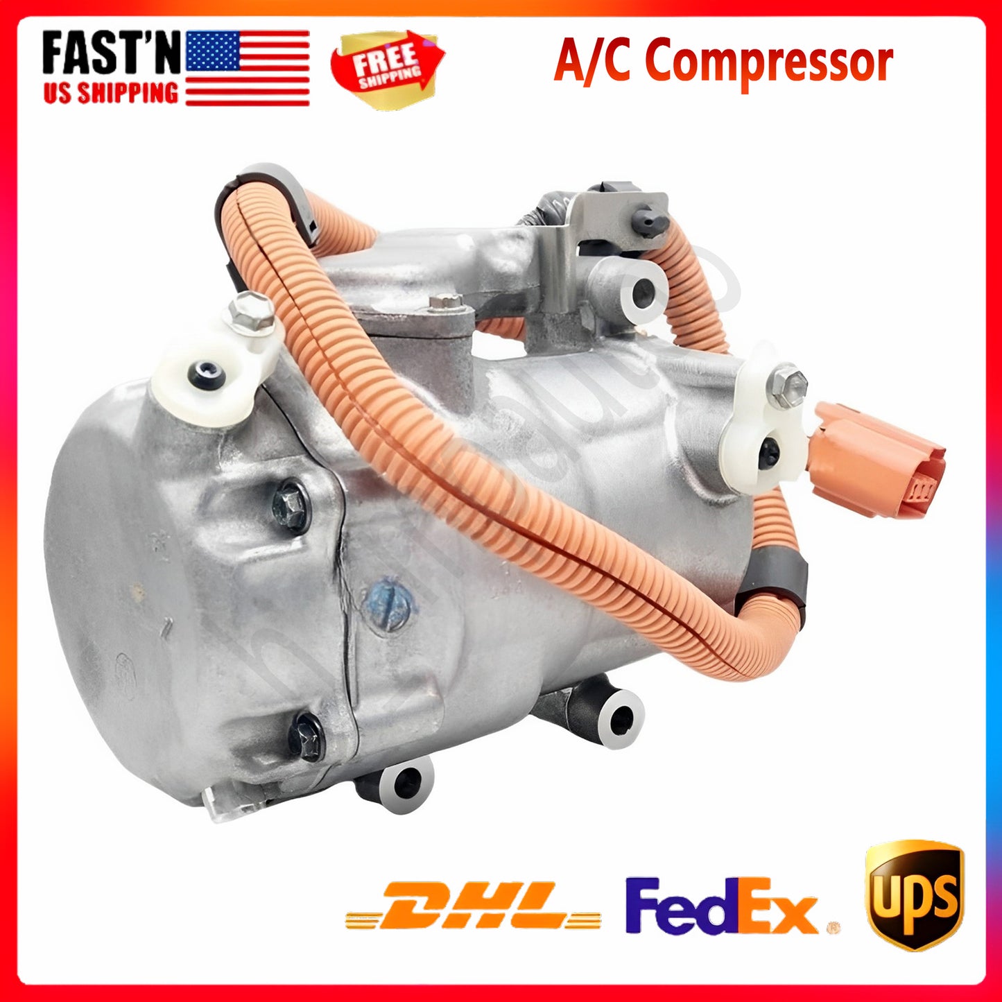 A/C Compressor ES18C 042000-0193 042000-0194 for Toyota Prius Hybrid 1.5 2004-09