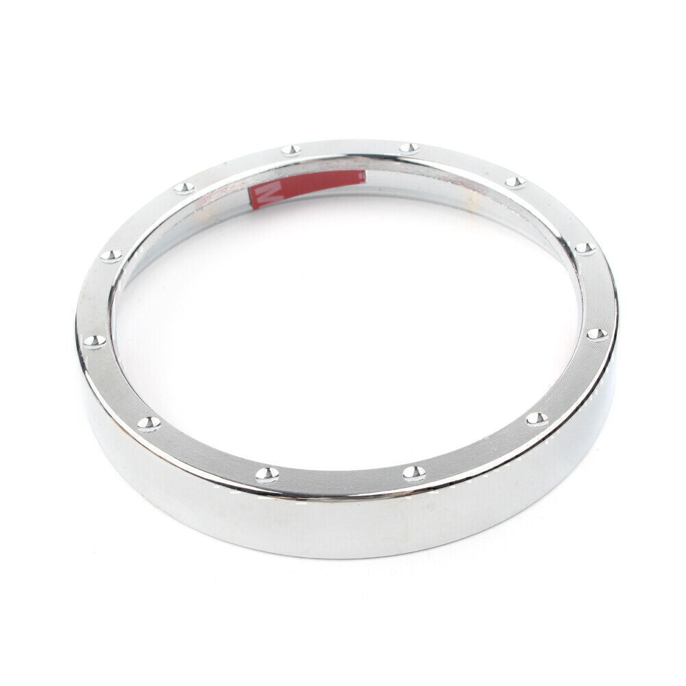 Speedometer Gauge Bezel Trim Ring Fit for Harley Sportster XL883 Street Bob Silver Q