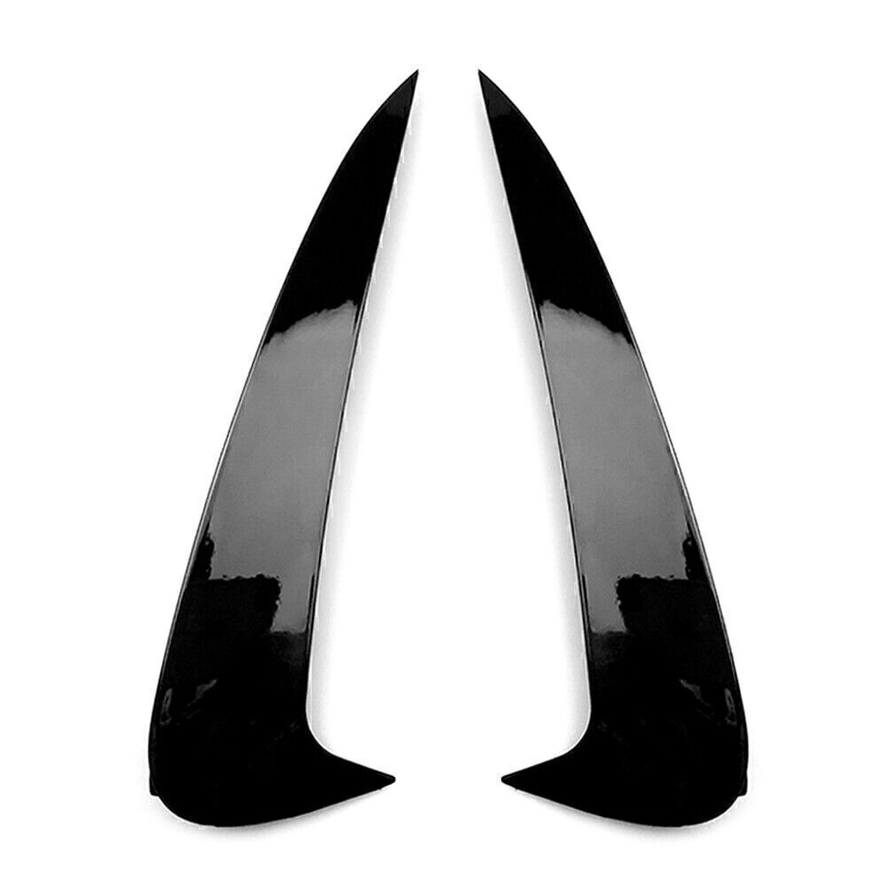 Fit for Benz C Class S205 C180 Rear Bumper Splitter Spoiler Canard Air Vent 2x