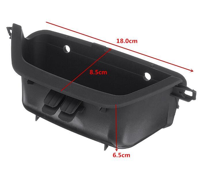 One black front door interior handle pull edge for F25 F26 X3 - n