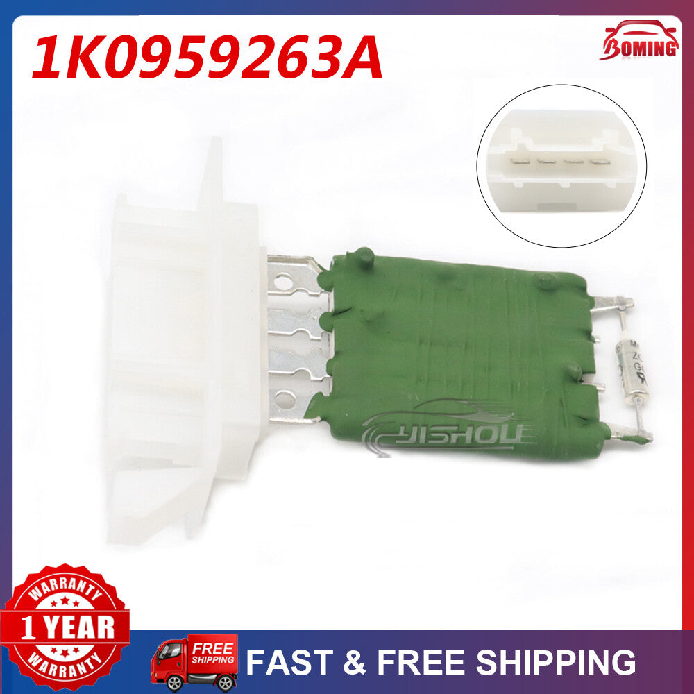 Heater A/C Fan Blower Motor Resistor 1K0959263A for VW for Jetta for Golf for Passat for Tiguan Q