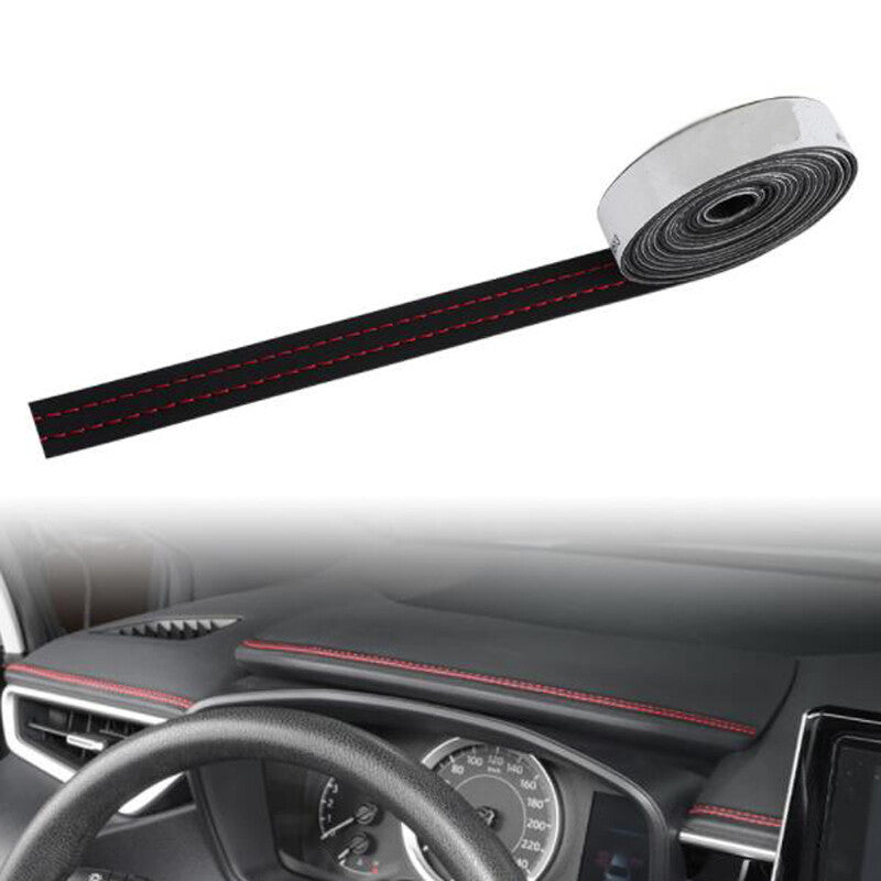 3001.4 cm Leather Sealing Strip Molded Edge Decoration Car Dashboard Gap Strip n