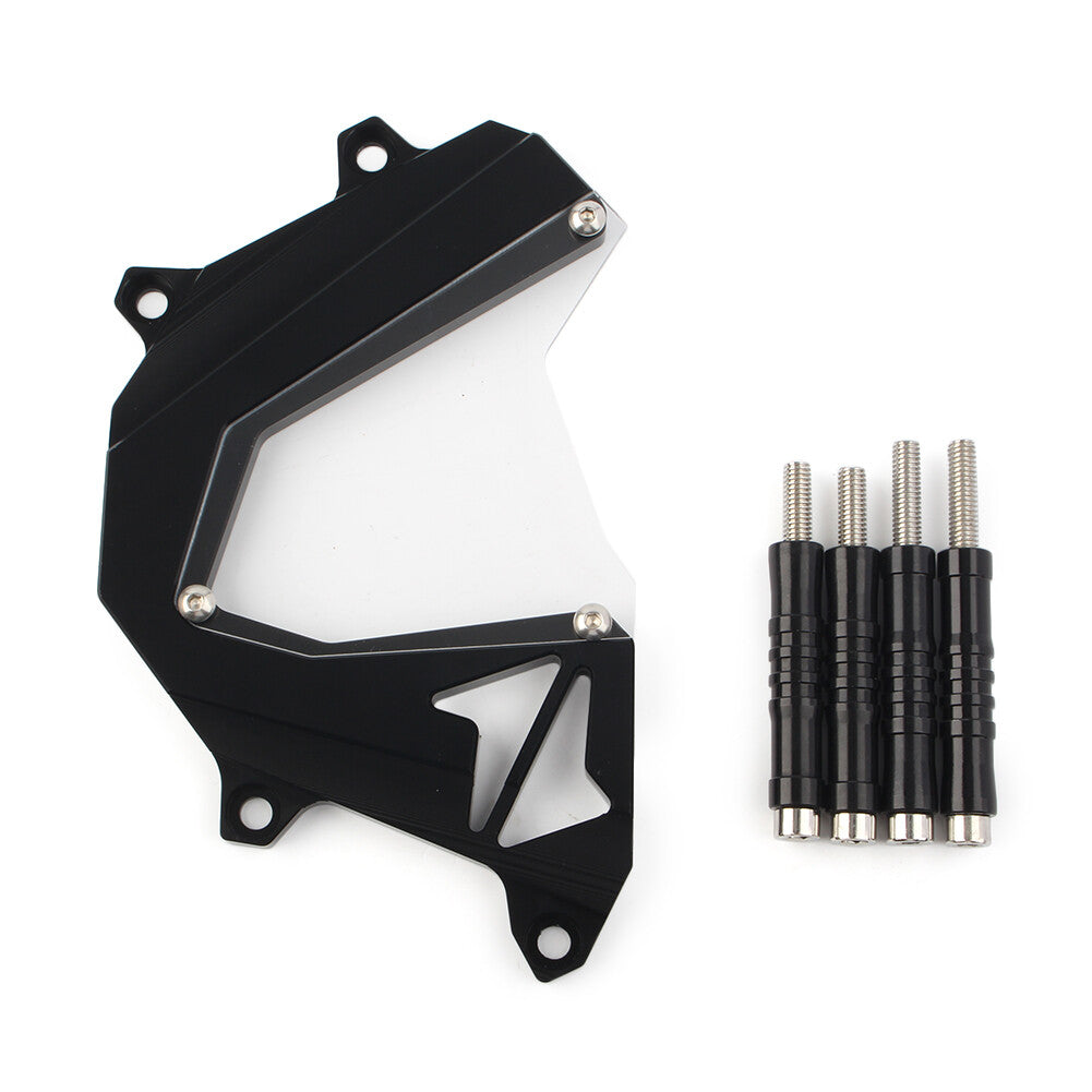 CNC Aluminum Engine Guard Chain Cover Guards Fit for KAWASAKI Z800 2013-2016 Motor Q