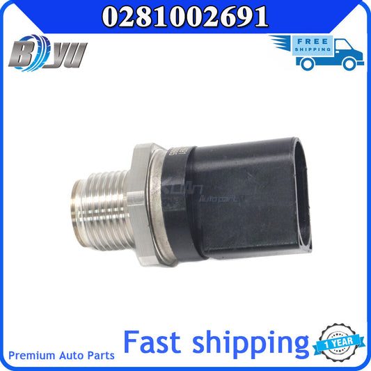 0281002691 Suitable for Audi A4, A6, and Intelligent FORFORS fuel rail pressure sensor. v