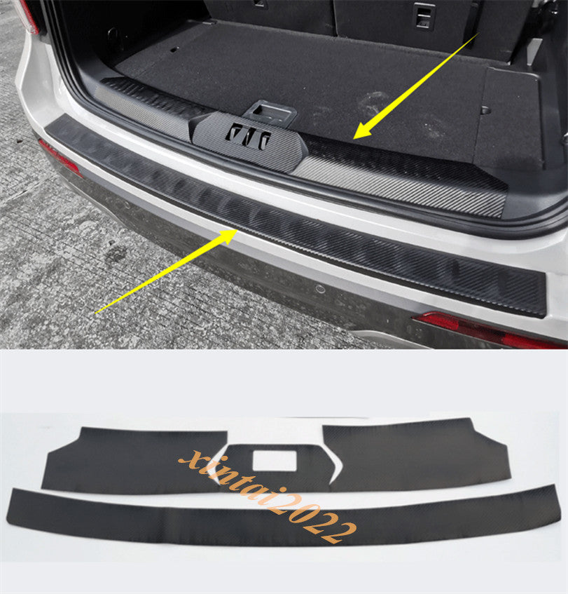for Sienna 2021-2022 Side Door Handle Molding Cover Trim ABS Carbon Fiber v