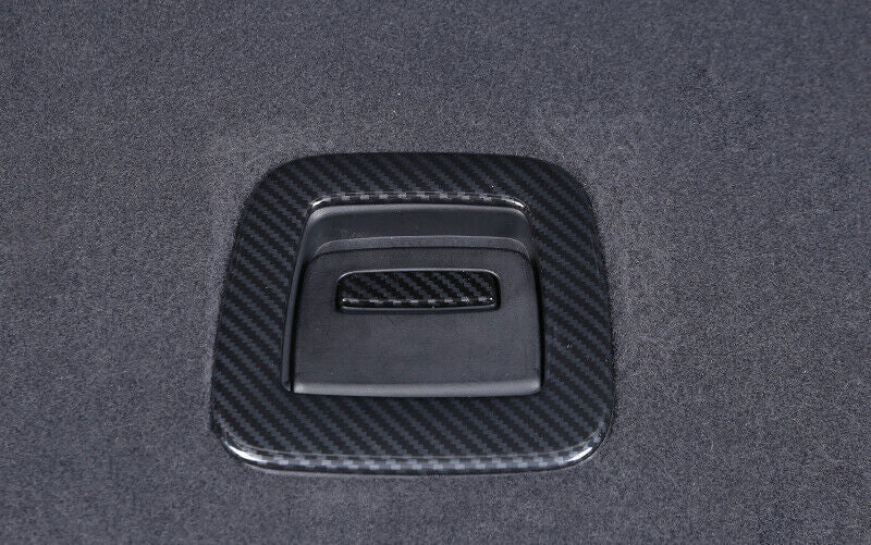 for BMW X3 G01 2018-21 ABS Carbon Fiber Inner Rear Door Trunk Handle Cover Trim