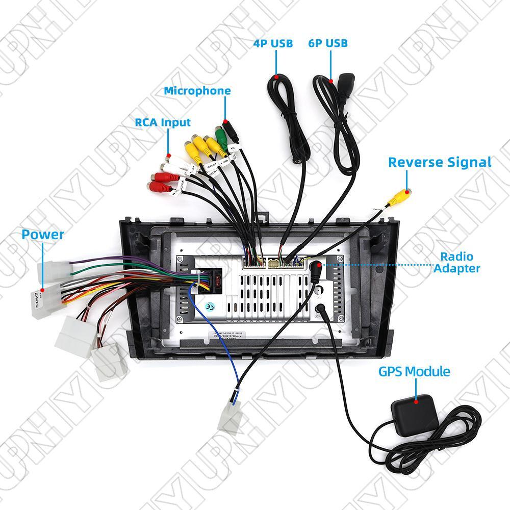 10.33 Android 14.0 Stereo Radio GPS Navigation 2+32G for Toyota Avensis 2009-15