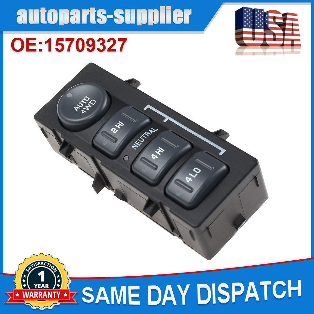 4WD four-wheel drive switch 15709327 is suitable for Chevrolet for GMC for Sierra Silverado for Yukon .