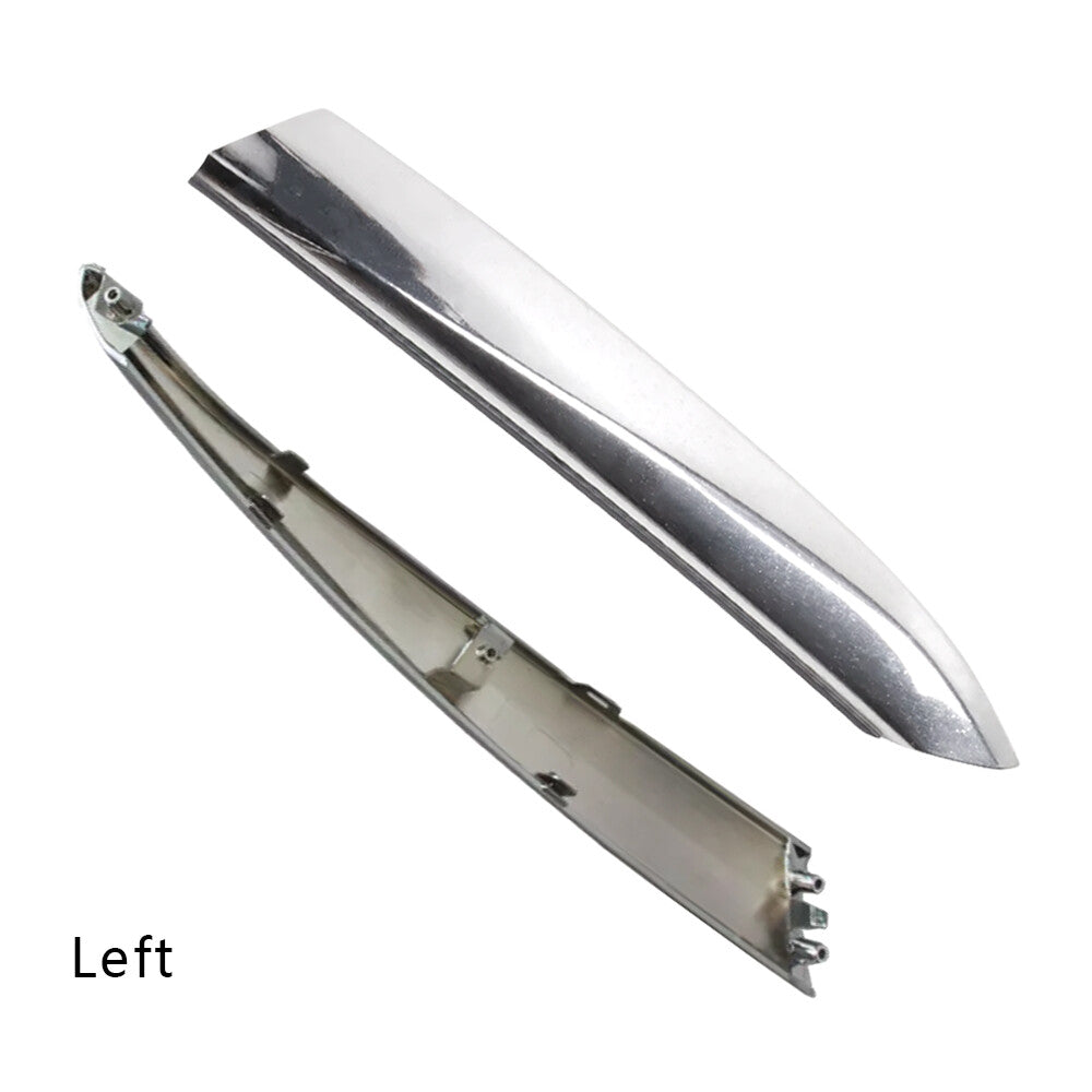 2x Front LH  RH Side Bumper Insert Molding Strip Plate Fits for XF 2016-2020