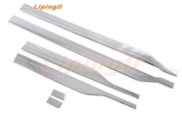 Chrome steel side door body molding trim for Honda CR-V 2023 - 2025