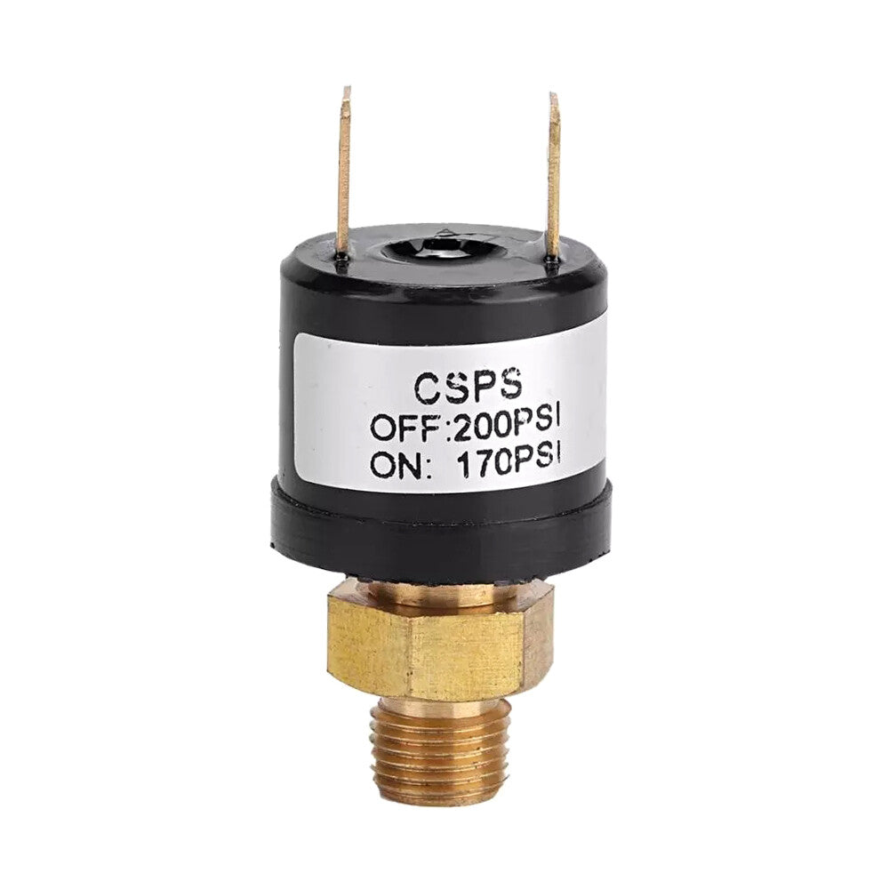 Air Pressure Control Switch Valve F/Horn Comperssor Tank 12V VXA7200 #170-200PSI