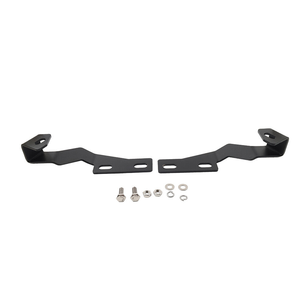 2Pcs Side Hood Ditch Light Pod Mount Bracket Holder for Toyota 4Runner 03-09