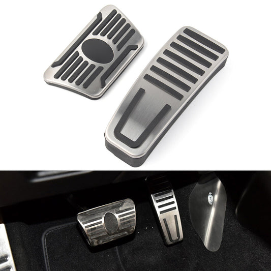 3x Gas  Brake Pedal Pad Cover Kit for Maserati for Levante For Quattroporte Ghibli