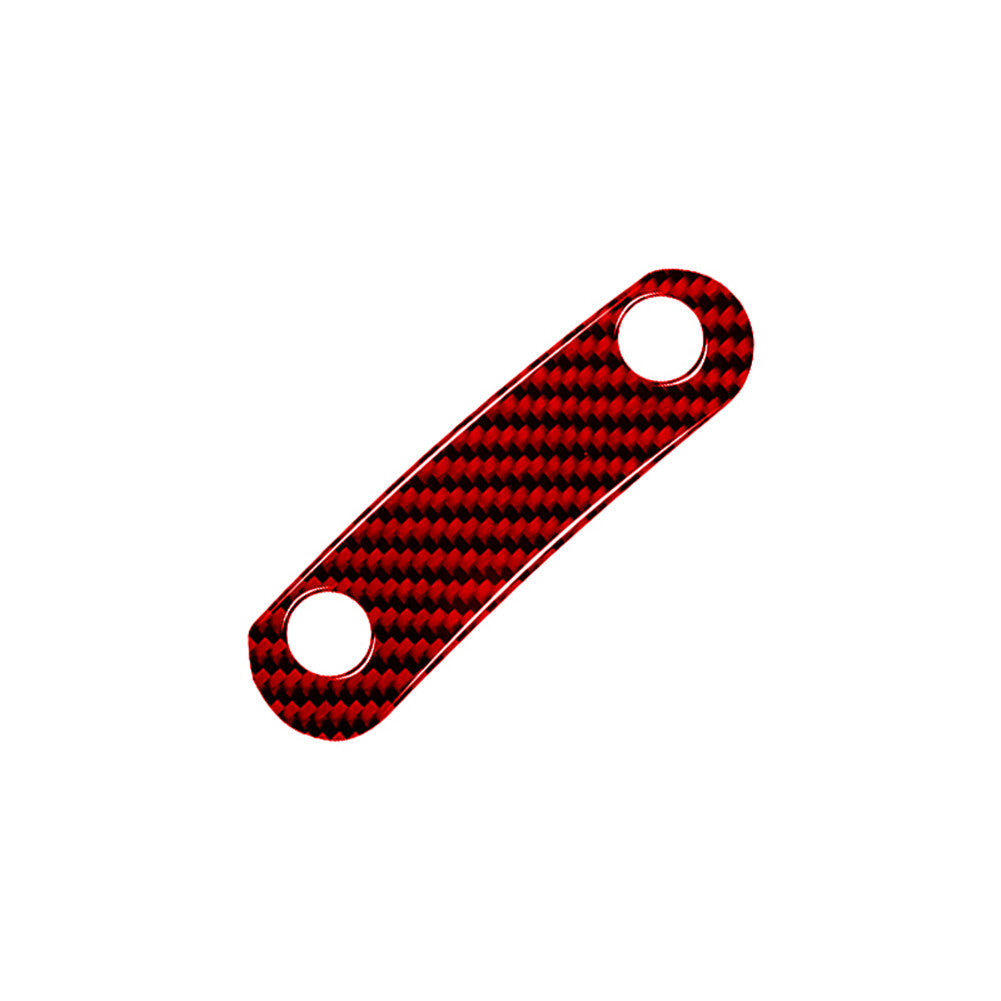 Red Carbon Fiber Below Steering Wheel Cover Trim for RAM Promaster 2014-2021