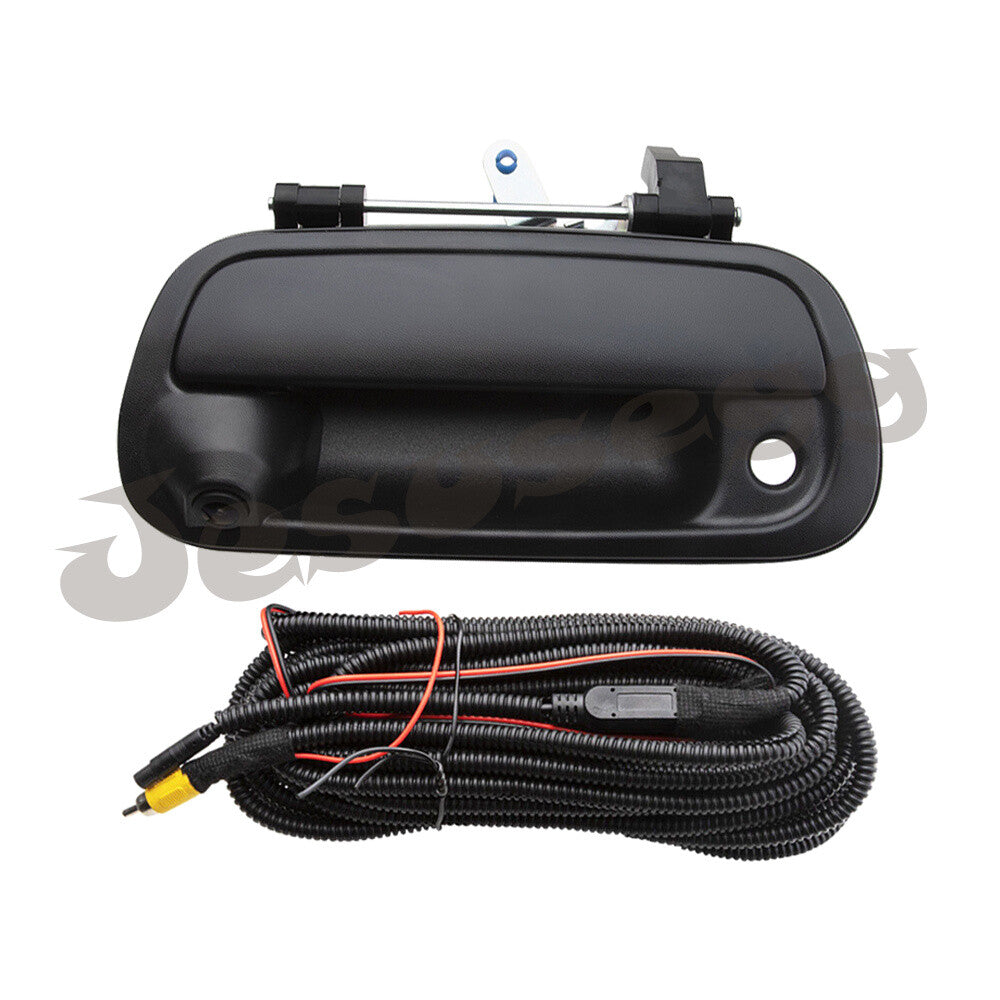 For Tundra 2000-2006 Rear Tailgate Handle with Backup Camera Black 819952028013