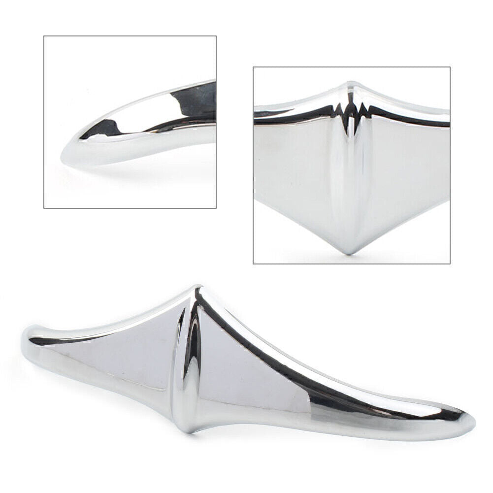 for Harley Touring Street Glide Chrome Rear Fender Accent Leading Edge Tip Trim Q