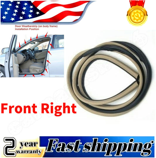 Front right door rubber Weatherstrip body seal for Honda Accord sedan 03-2007