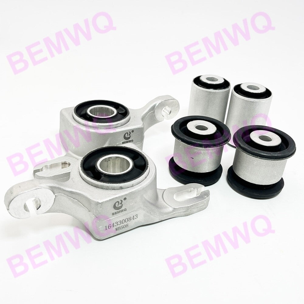 6-piece front lower control arm bushing set 1643300843 for Mercedes W164 X164 ML350 n