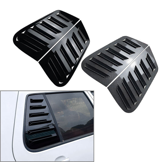 Rear Window Side Vent Shutter Louver Cover Trim for Volkswagen for Golf 4 MK4 97-06